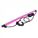 Exercício pilates vara multi funcional fitness vara yoga equipamentos de pilates casa elasticidade exercício treinamento hip puxando corda
