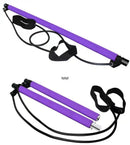 Exercício pilates vara multi funcional fitness vara yoga equipamentos de pilates casa elasticidade exercício treinamento hip puxando corda