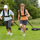 Premium fitness resistência treinamento velocidade agilidade bandas correndo pneu puxar cabo resistência exercício bandas fácil de usar preto